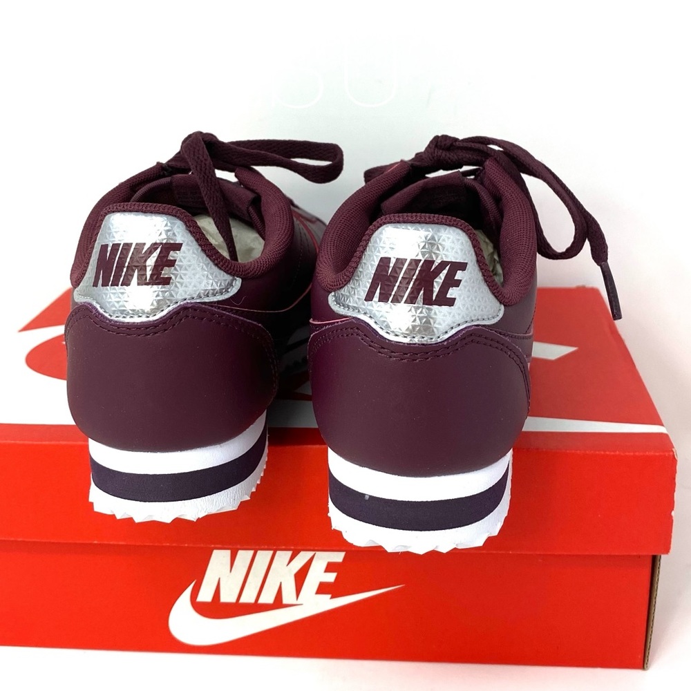 Nike Classic Cortez Leather Night Maroon W AUTHENT - Picture 4 of 8